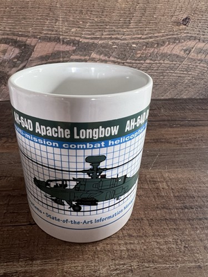 #ad BOEING AH 64 APACHE Longbow Coffee Mug FREE Shipping $19.99