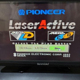 Pioneer Laserdisc Player CLD-A100 Laseractive LD Playback OK See Description