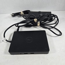 Dell WD15 K17A USB-C Dock Docking Station K17A001 With 130W A/C Adapter