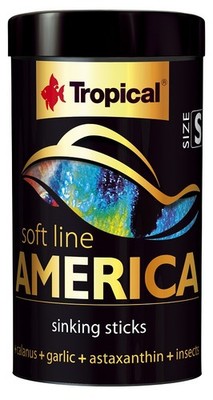 Tropical Soft Line America- Fischfutter Softgranulat für Immunabwehr 250ml / S