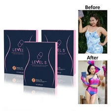 3X Level S Supplement Natural Fat Burn, Lean Body, Weight Management 10 Capsules