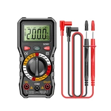 Precision Digital Multimeter 200MΩ Resistance 2000μF Capacitance Diode Test Volt