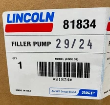 LINCOLN INDUSTRIAL 81834 / 81834 FILLER PUMP (BRAND NEW)