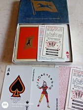 BROWN & BIGELOW REDISLIP PLAYING CARDS/SWAP/BRIDGE DECKS: MERRITT, CHAPMAN SCOTT