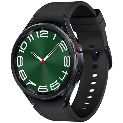 Samsung Galaxy Watch 6 Classic 47mm LTE – Black Stainless Steel & Leather Band