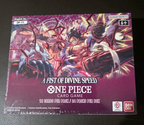 One Piece Card Game OP-11 A Fist of Divine Speed English Booster Box