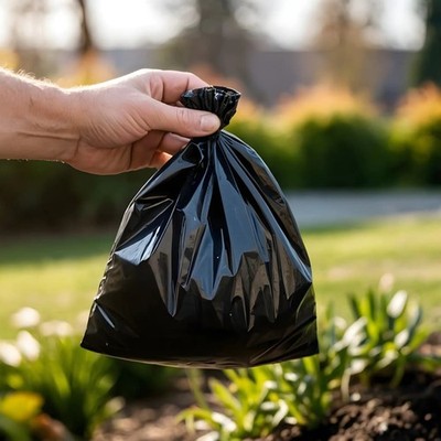 Hundekotbeutel Hundebeutel Kotbeutel Gassibeutel 750 Stk. Schwarz PE vidaXL