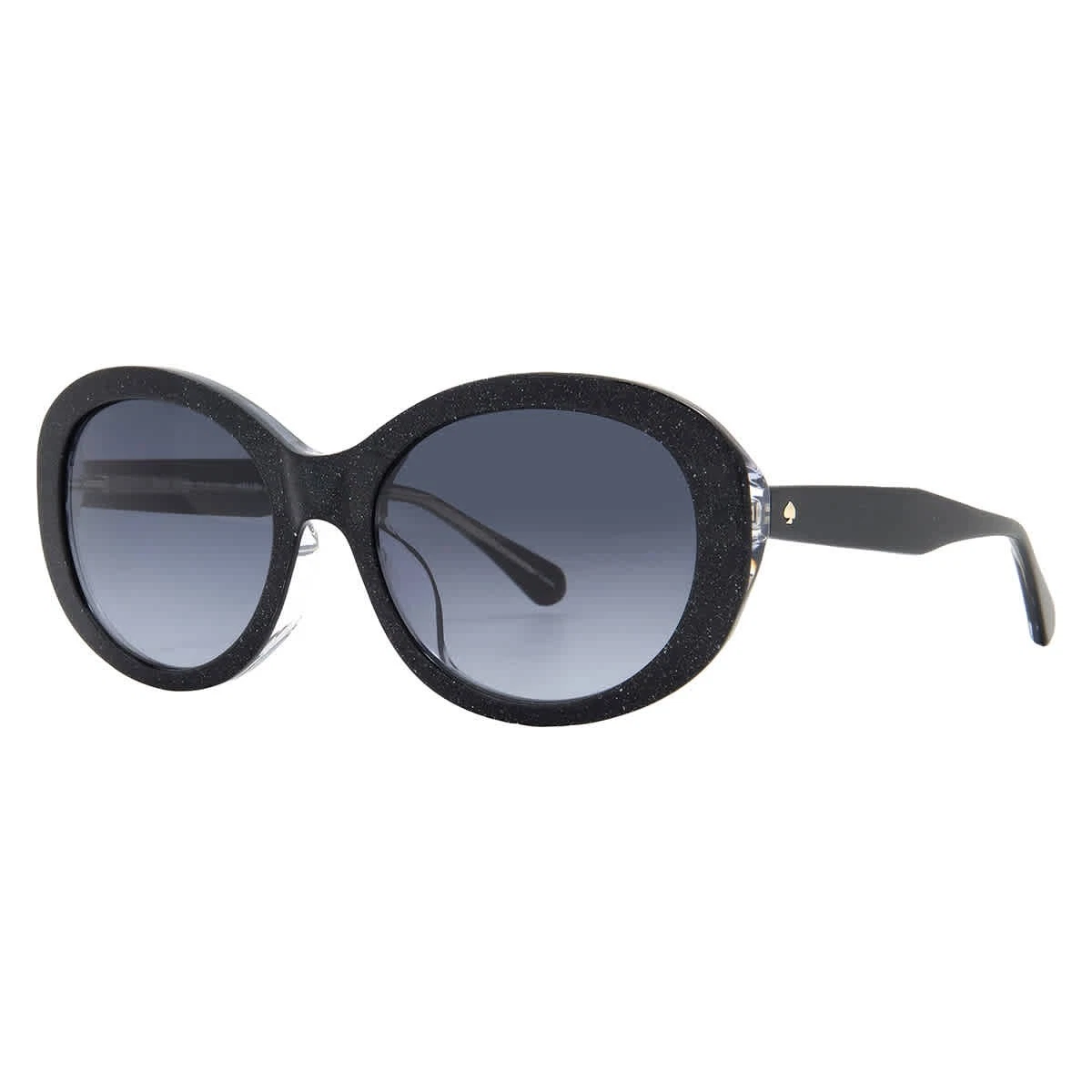 kate spade new york Black Oval Sunglasses for Women for sale 
