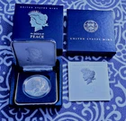 2024-P  Peace Silver Dollar - UNC - US Mint - OGP and COA  -  24XH