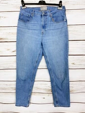 Everlane Womens Denim Jeans 30 Regular Blue High Waist 5 Pockets Straight Leg 