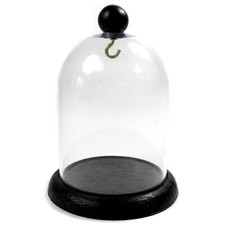 Pocket Watch Display Dome Plastic Holding Hanging Stand 90mm x 120mm - CD7398