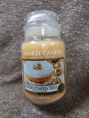 Yankee Candle Large Jar Luscious Pumpkin Trifle 2018 Hard To Find