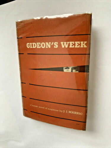 GIDEON'S FIRE by J.J. Marric (aka John Creasey) 1968 Hodder UK