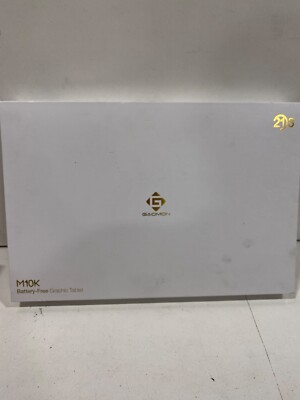 GAOMON M10K 2018 Graphic Drawing Tablet Battery-free Pen 10 Express Key 10X6 in