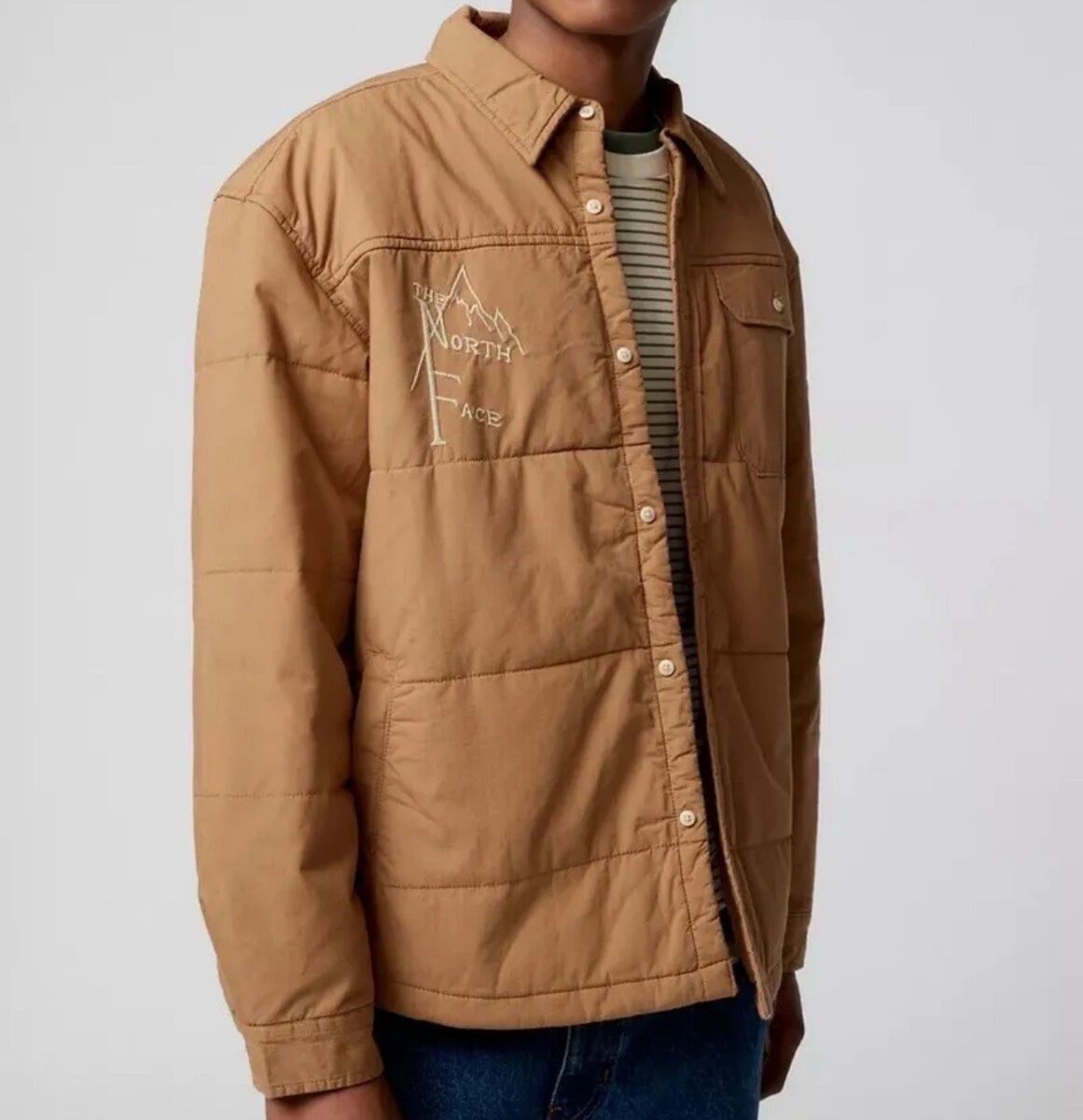 The North Face M66 Stuffed Shirt Jacket Utility Brown (XL The North Face M66 Stuffed Shirt Jacket Utility Brown (XL