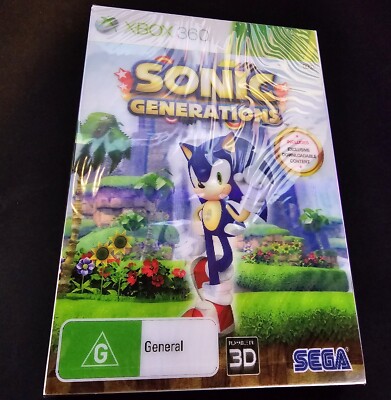 Sonic Generations 360 SEALED Collectors Edition (Game Only) | eBay