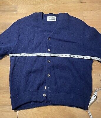 Vintage 60s Robert Bruce Arnold Palmer Cardigan Sweater Mens Vintage 60s Robert Bruce Arnold Palmer Cardigan Sweater Mens
