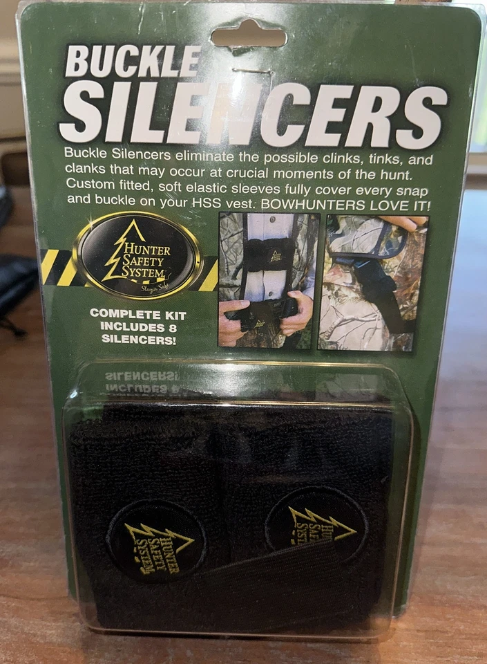 BNIB Hunter safety System Buckle Silencers NEW - Image 2 of 4