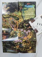 1987 Wendy's Furskins Tearbritches Trail Adventure Paper Game