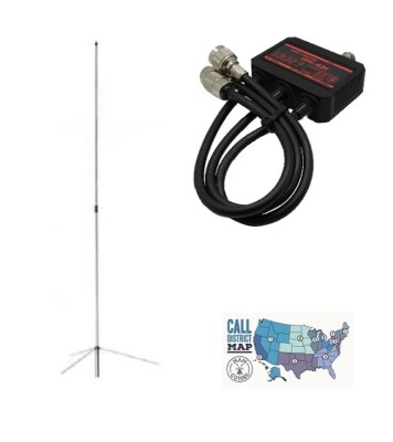 Icom IC-9700 Accessory Bundle with Diamond Tri-Band Antenna & Comet Triplexer