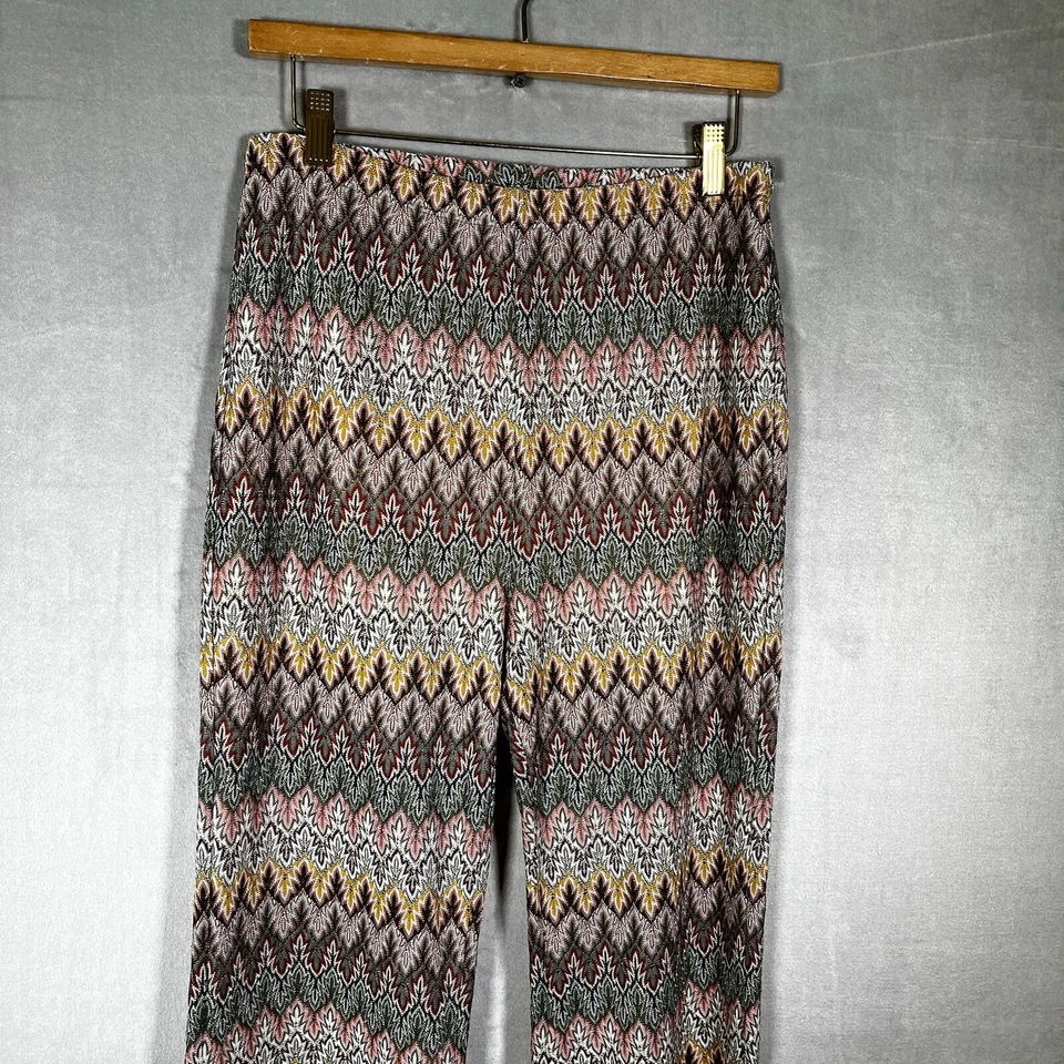 Pantalones BOHO FOREVER 21 Mujer Arco Iris Playa Campana Diseño AJUSTE Y ESTILO Grandes Foto 3 de 4