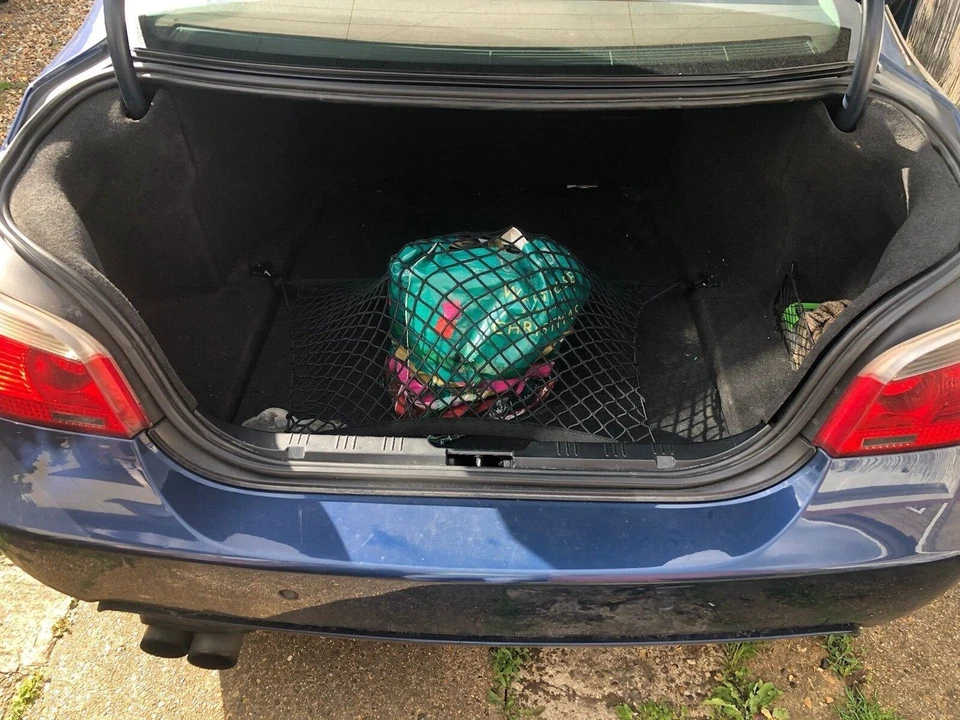 Rear Trunk Floor Style Mesh Web Cargo Net for BMW 5-SERIES 1999-2025 Brand New - Image 4 of 4