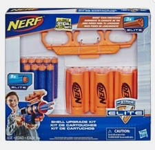 Nerf N Strike Elite Shell Upgrade Kit 9 Darts Plus Holder New NERF Official Toy