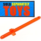 GI Joe Flak Viper MISSILE rocket original Battle Corps Cobra weapon accessory