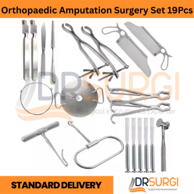 Orthopaedic Amputation Surgery Set 19Pcs Basic Bone Medical Tissue