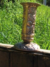 Chandelier porte cierge en bronze