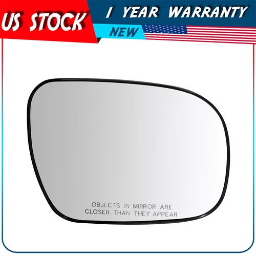 Door Mirror Glass W/Plate Passenger Side For 03-09 Toyota Sienna 87931-AE010