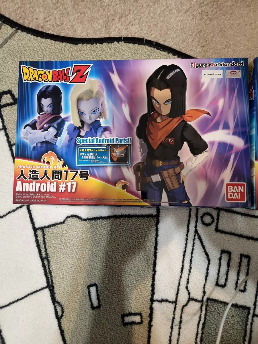 Figure-Rise Dragon Ball Z Android #17 Standard Model Kit – Cards