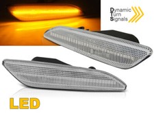 For ALFA ROMEO 156 147 2005-2010 / FIAT TIPO 2015- side direction white LED SEQ