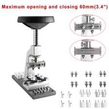 5700# Apricassa Orologio da Banco Acciaio con Base in Metallo Kit Attrezzi Riparazione Orologiaio