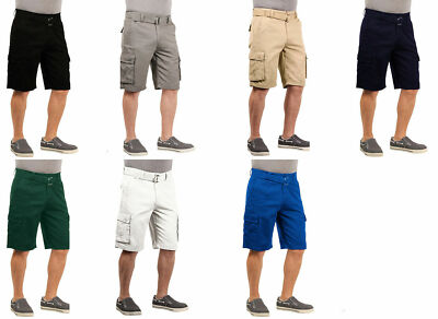 ボーラー / CARGO TWILL SHORT Mサイズ Mens Twill Cargo Shorts with Belt Short Pants Summer Multi Pocket