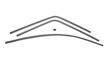 1968-70 Satellitegtxroadrunner Inside Rear Window Trim 4 Piece Set New