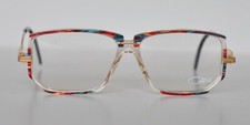 Cazal Vintage Eyeglasses - NOS - Model 360 - Col 799- Gold,Multi color,Blue, Red
