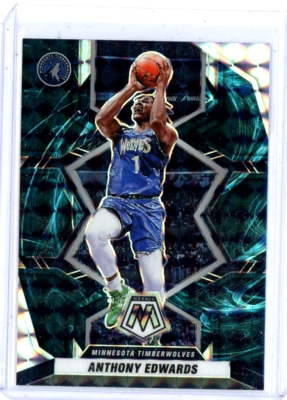 2021-22 Panini Mosaic Genesis Prizm #79 Anthony Edwards | eBay