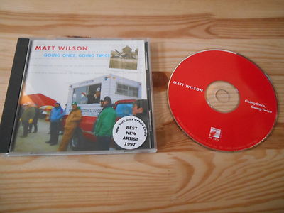 CD Jazz Matt Wilson - Going Once, Going Twice (11 Song) PALMETTO -cut out-