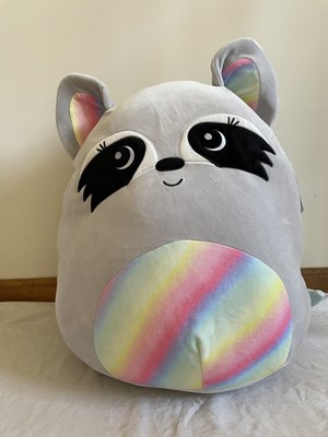 Squishmallow Racoon Max 16 Inch HTF 
