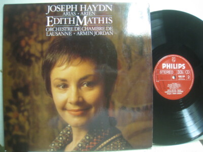 Haydn Arias, Edith Mathis, sop-Jordan & Lausanne Orch *Philips 9500 929 stereo