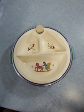 Baby Dish Vintage Food Warmer Bartsch Manufacturing Chicago USA Children Play