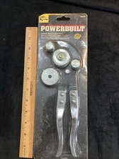 Plier Type Tube Bender Powerbuilt 648485 Professional Deluxe Tube New Free Ship!
