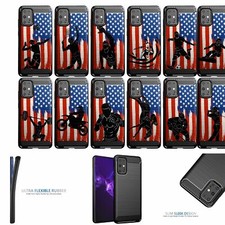 For Galaxy S20 Ultra 6.9"  Flex TPU Fiber SET14 Unique Matte Case