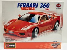 Bburago Ferrari F 360 Modena 1:18 KIT Bausatz sealed new Enzo Club 40 8 12