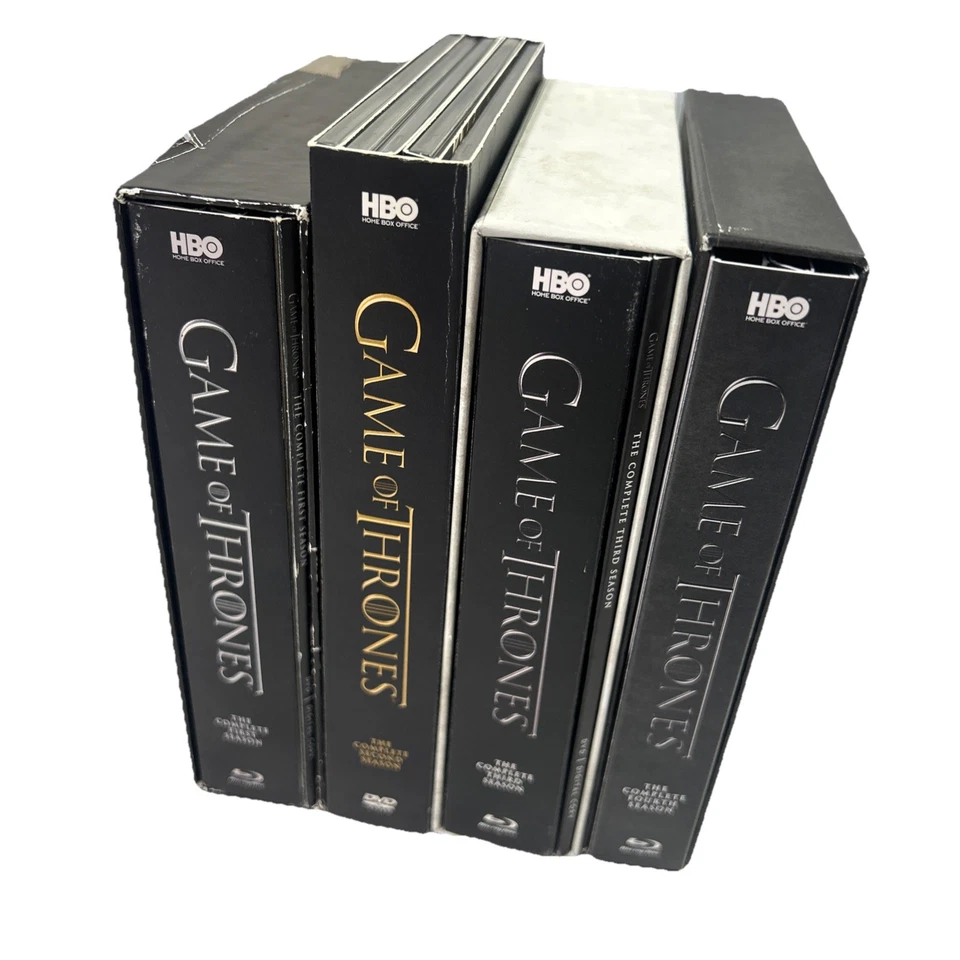 Game of Thrones HBO TV Series The Complete Seasons 1 thru 4 Blu-Ray/DVD Box Sets - Image 2 of 4
