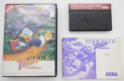Deep Duck Trouble | SEGA Master System SMS | boxed CIB OVP