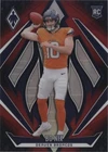 2024 Panini Phoenix - Rookies Bo Nix #159 Red Fade /299 (RC) Broncos PSA 10