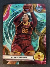 Audi Crooks /199 Aqua Lava Refractor 2024-25 Bowman University Best #10