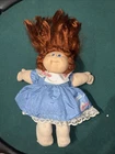 Vintage Coleco Cabbage Patch Kids Doll Auburn Hair Blue Eyes Sign Xavier Robert